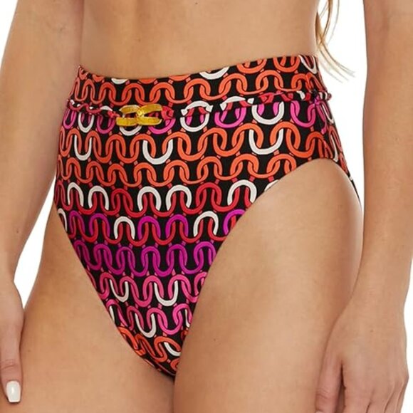 NWT Trina Turk Echo Geometric Hipster Bikini Bottom 2 - Picture 2 of 4